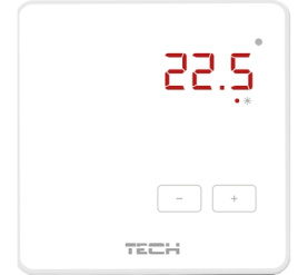 R-8z TECH Беспроводной комнатный терморегулятор черный 0