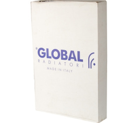 Радиатор алюминиевый боковое подключение (белый RAL 9010) VOX EXTRA 350 8 секций Global 7