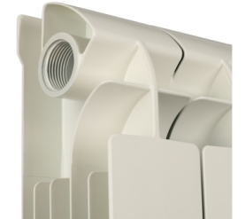 Радиатор биметаллический боковое подключение (белый RAL 9010) Global STYLE PLUS 500 10 секций 5