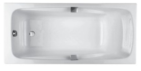 Ванна чугунная Jacob Delafon Repos 170x80 см E2915-00 с отверстиями для ручек 1