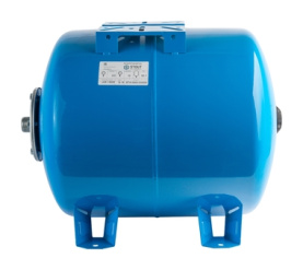 Расширительный бак, гидроаккумулятор 50 л. горизонтальный (цвет синий) STOUT STW-0003-000050 7