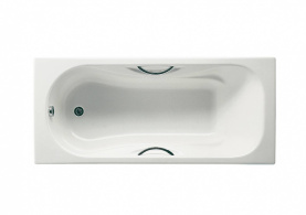 Ванна чугунная Roca Malibu 170x75 модель с отверстиями под ручки 23097000R 1