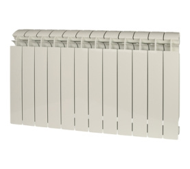 Радиатор биметаллический боковое подключение (белый RAL 9010) Global STYLE PLUS 500 12 секций 0