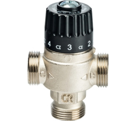 Термостатический смесительный клапан для систем отопления и ГВС 3/4 НР 30-65° STOUT SVM-0025-186520 1