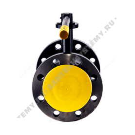 Кран шаровой стальной Ballomax Ду150 Ру25 фл ISO фл с руч КШТ 61.103.150 Broen 4