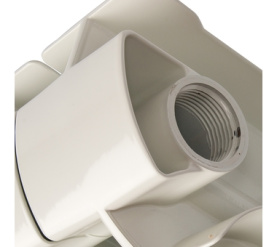 Радиатор биметаллический боковое подключение (белый RAL 9010) Global STYLE PLUS 350 6 секций 4