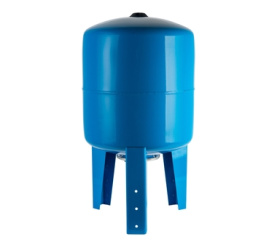 Расширительный бак, гидроаккумулятор 80 л. вертикальный (цвет синий) STOUT STW-0002-000080 4