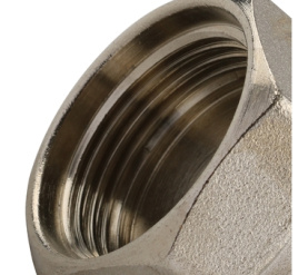Заглушка ВР никелированная 3/4 для стальных труб резьбовой TIEMME 1500197(1880N0005) 3