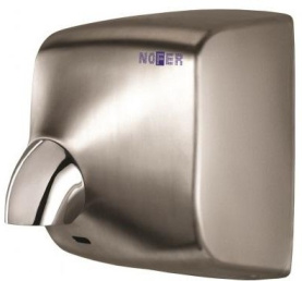 Сушилка для рук Nofer Windflow 2450 W 01151.S автоматическая, матовая 0