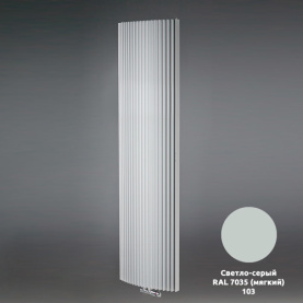 Дизайн-радиатор Jaga Iguana Arco H180 L029 светло-серый 0