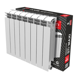 Радиатор BIMETAL STI MAXI 500/100 8 сек. 0