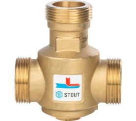 Термостатический смесительный клапан G 1 1/4 НР 70°С STOUT SVM-0030-325508 2
