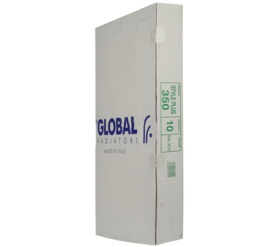 Радиатор биметаллический боковое подключение (белый RAL 9010) Global STYLE PLUS 350 10 секций 8