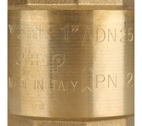 Клапан обратный пружинный муфтовый с пластиковым седлом YORK 103 1 Itap 7