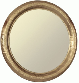 Зеркало Акватон "Андорра", круглое, 750мм, золот 1.A156.8.02V.NL4.0 0
