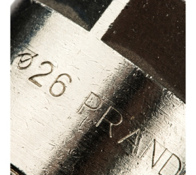 Угольник90 с внутр.резьбой (26х3,0х3/4) для металлопластиковых труб Prandelli Multyrama 103.04.12.6 8