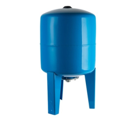 Расширительный бак, гидроаккумулятор 80 л. вертикальный (цвет синий) STOUT STW-0002-000080 6