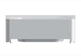 Ванна Astra Form Прима 185х90 отдельностоящая, литой мрамор цвета RAL 1