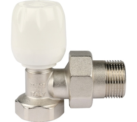 Клапан ручной терморегулирующий с неподъемным шпинделем, угловой 3/4 STOUT SVRs 1152 000020 2