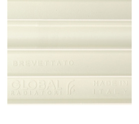 Радиатор биметаллический боковое подключение (белый RAL 9010) Global STYLE PLUS 350 12 секций 9