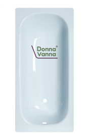 Ванна стальная ВИЗ Donna Vanna 150x70 летний небесный, с опорной подставкой, DV-51920 1