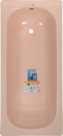 Ванна стальная ВИЗ Donna Vanna 150x70 розовый коралл, с опорной подставкой, DV-51942 0