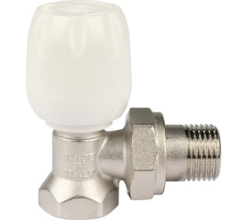 Клапан ручной терморегулирующий с неподъемным шпинделем, угловой 1/2 STOUT SVRs 1152 000015 2