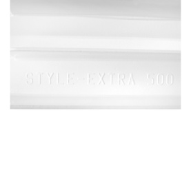 Радиатор биметаллический боковое подключение (белый RAL 9010) Global STYLE EXTRA 500 14 секций 9