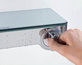Термостат для ванны хром/бел HANSGROHE 13151400 4